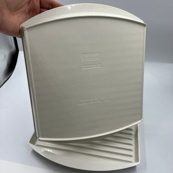 Progressive International MiracleWare Microwave Bacon Cookers 12x10 Inches - Picture 3 of 10